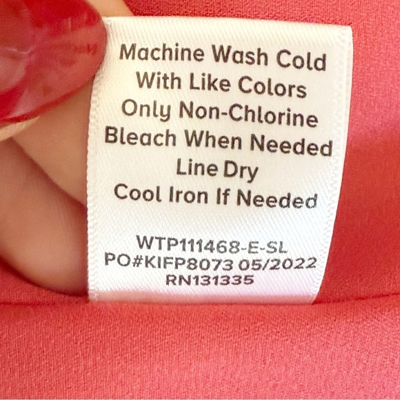 Evereve Hayden Chiffon Gathered Blouse M - Picture 10 of 11